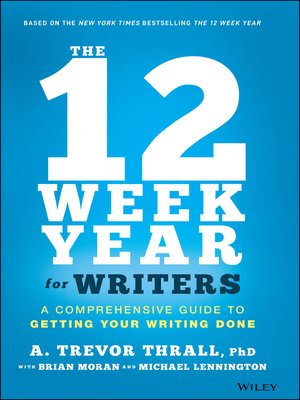 cover image of The 12 Week Year for Writers
